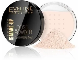 Eveline Art Make-Up Loose Powder Cashmere Mat puder sypki 01 Transparent 20g - Pudry do twarzy Eveline Art Make-Up Loose Powder Cashmere Mat puder sypki 01 Transparent 20g - Pudry do twarzy - miniaturka - grafika 3
