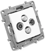 Gniazdka elektryczne - Legrand Niloe Gniazdo TV RD SAT+SAT końcowe 1,5dB biały 764566 764566 - miniaturka - grafika 1