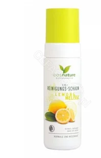 COSNATURE Naturalna pianka oczyszczająca 3 w 1 z cytryną i melisą 150 ml - Pianki do mycia twarzy - miniaturka - grafika 2