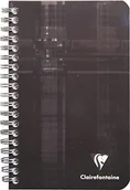 Akcesoria do bindownic - Clairefontaine Notatnik spiralny , A4, posortowane pod względem koloru 68682C - miniaturka - grafika 1