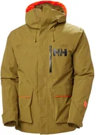 Kurtki narciarskie - Helly Hansen Kickinghorse Jacket Men, uniform green XL 2020 Kurtki narciarskie 65749-458-XL - miniaturka - grafika 1