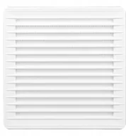 Kratki wentylacyjne - Parkanex wentylacyjna kwadratowa grafitowa 100 airRo - miniaturka - grafika 1