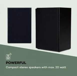 Auna MC-30 DAB Srebrna - Wieże - miniaturka - grafika 7