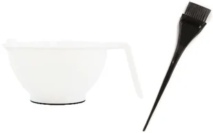 Poniks Zestaw miseczka + pędzel do farb - Pozostałe akcesoria fryzjerskie - miniaturka - grafika 2