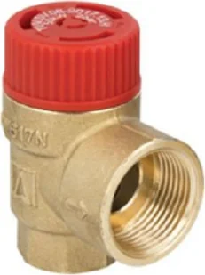 Afriso MS Zawór bezpieczeństwa do instalacji grzewczych 2,5 bar, Rp 42385 - Zawory i kraniki - miniaturka - grafika 3