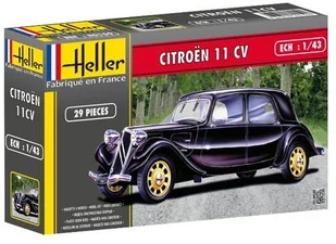 Heller Citroen 11 CV H80159 - Kolekcjonerskie modele pojazdów - miniaturka - grafika 3