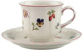 Filiżanki - Villeroy Boch Boch Filiżanka do kawy ze spodkiem Petite Fleur 1023951290 - miniaturka - grafika 1