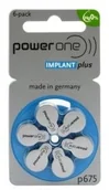 Ładowarki i akumulatory - Varta 6 x baterie do aparatów słuchowych Power One Implant Plus 675 MF 46002_6 - miniaturka - grafika 1
