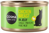 Mokra karma dla kotów - Cosma Megapakiet Original, 24 x 85 g - Pierś z kurczaka - miniaturka - grafika 1