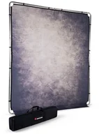 Tła fotograficzne - Manfrotto LL LB7928 Tło Vintage Smoke z ramą EzyFrame 2x2,3m - miniaturka - grafika 1