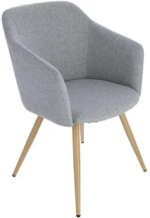 D2.Design Krzesło Molto szare 177018 - Krzesła - miniaturka - grafika 2
