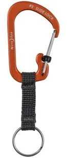 Nite Ize Karabińczyk Slidelock Pomarańczowy - Sprzęt wspinaczkowy - miniaturka - grafika 2