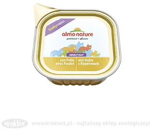Almo Nature Daily Menu Kurczak - szalka 100g - Mokra karma dla kotów - miniaturka - grafika 2