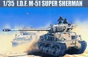Modele do sklejania - Academy IDF M-51 Super Sherman 13254 - miniaturka - grafika 1