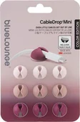 Maskownice do kabli - BlueLounge Uchwyty na kable Cable Drop Mini Ombre różowe 9 szt. BLUCDM-OMBLUSH - miniaturka - grafika 1