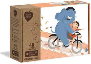 Clementoni Puzzle 3x48 Play For Future Be my pal - Puzzle - miniaturka - grafika 2