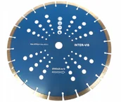 Tarcze do pił - INTER-VIS Tarcza diamentowa segment 350 x 25.4 x 12mm I-vis - miniaturka - grafika 1