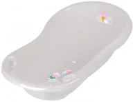 Wanienki dla dzieci - Maltex Wanienka 84 cm z korkiem. Świnka Peppa, jasnoszara - miniaturka - grafika 1