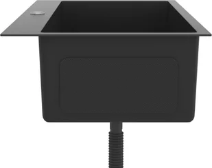 vidaXL Lumarko Ręcznie robiony zlew kuchenny z otworem na kran, czarny, stal 51515 - Zlewozmywaki - miniaturka - grafika 22