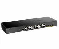 Switche - D-Link Przełącznik DGS-1250-28X Smart 24xGE 4xSFP+ - miniaturka - grafika 1