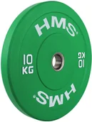 Obciążenia - HMS Obciążenie olimpijskie gumowane CBR10 10 kg - 27595-uniw - miniaturka - grafika 1