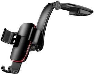 Baseus uchwyt samochodowy Metal Age grawitacyjny na deskę rozdzielczą czarny SUYL-F01 - Uchwyty samochodowe do telefonów - miniaturka - grafika 2