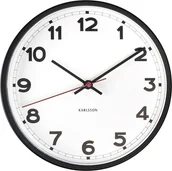 Zegary - Karlsson Zegar ścienny New Classic 20 cm biały KA5846WH - miniaturka - grafika 1