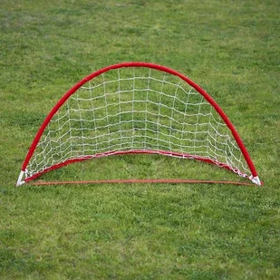 Nils NT0160 CZERWONA BRAMKA PIŁKARSKA 160x80cm - Piłka nożna - miniaturka - grafika 4