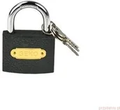 Kłódki - Geko GEKO Kłódka szara 63 mm G01313 - miniaturka - grafika 1
