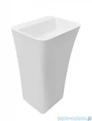 Umywalki - Besco Assos S-Line Glam Grafit umywalka wolnostojąca 40x50x85cm #UMD-AP-WOG - miniaturka - grafika 1