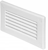 Kratki wentylacyjne - Parkanex Wentylacyjna Zakończenie Kanału 75X150 Biał - miniaturka - grafika 1
