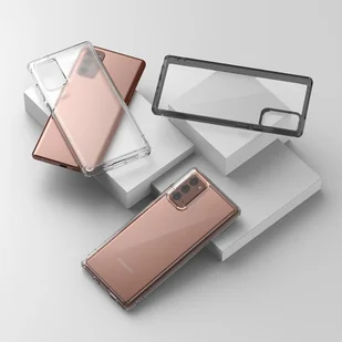 RINGKE Etui z żelową ramką Fusion do Samsung Galaxy Note 20 przezroczysty - Etui i futerały do telefonów - miniaturka - grafika 5
