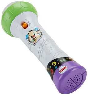 Fisher Price Mikrofon Malucha Śpiewaj i nagrywaj! FBP38 - Instrumenty muzyczne dla dzieci - miniaturka - grafika 3