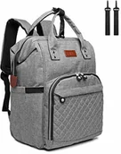 Plecaki szkolne i tornistry - Kono Kono Plecak, M, szary E6705 GY - miniaturka - grafika 1