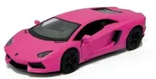 Samochody i pojazdy dla dzieci - Kinsmart Kinsmart Lamborghini Aventador LP 700-4 różowy 1:38 000003231 - miniaturka - grafika 1