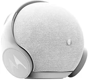 Głośniki przenośne - Motorola Sphere 2 in 1 głośniki i słuchawki stereo Bluetooth zestaw | zestaw słuchawkowy i zestaw głośnomówiący, biały/srebrny Motorola Sphere+ - miniaturka - grafika 1