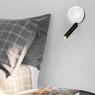 Faro BARCELONA Kinkiet LED Press, biały - Lampy ścienne - miniaturka - grafika 2