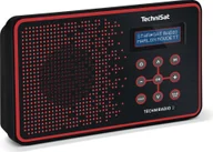 Radia - TechniSat TECHNIRADIO 2 czarno-czerwone - miniaturka - grafika 1