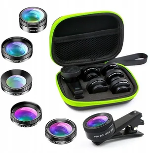 Obiektywy 6w1 Na Telefon Smartfon Soczewka Apexel - Pozostałe akcesoria do telefonów - miniaturka - grafika 6