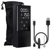 Akcesoria do oświetlenia - Solight Solight PAP01 - Cyfrowy kompresor kieszonkowy 2000 mAh 5V czarny - miniaturka - grafika 1