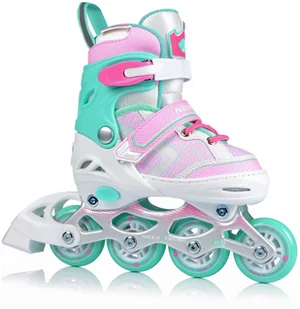 Nils EXTREME NA14198 BIAŁO-TURKUSOWY ROZM. M(35-38) ŁYŻWOROLKI EXTREME 16-01-134 - Rolki - miniaturka - grafika 2