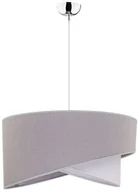 Lampy sufitowe - Duolla Żyrandol na drucie CELLO 1xE27/40W/230V szary/srebrny - miniaturka - grafika 1