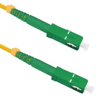 QOLTEC Patchcord Światłowodowy SC/APC SC/APC 9/125 1.5m 54365 - Kable miedziane - miniaturka - grafika 3
