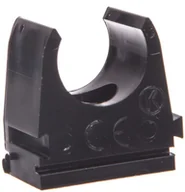 Akcesoria do kolektorów i fotowoltaiki - KOPOS Uchwyt rurowy UV fi16mm czarny 5316EHF FB 10szt. - miniaturka - grafika 1