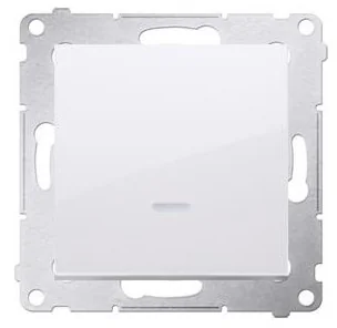 Simon KONTAKT - Łącznik jednobiegunowy z sygnalizacją załączenia LED (moduł) 10 - Wyłączniki światła i elektryczne - miniaturka - grafika 2