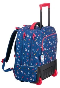 Delsey Polska Plecak na kółkach Back to school 40L Granatowy 003393650-02 - Plecaki - miniaturka - grafika 7