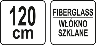 FLO SZPADEL OSTRY 120CM WŁÓKNO SZKLANE - Łopaty i widły - miniaturka - grafika 2