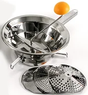 Pozostałe akcesoria kuchenne - OMAC omac emanuel 190 przecierak do żywności ze stali nierdzewnej, szary, 34,4 x 24 x 10,2 cm 41836 - miniaturka - grafika 1