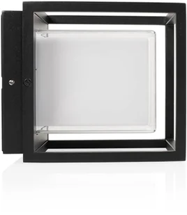 Smartwares Kinkiet zewnętrzny LED Cubic, aluminium, kostka - Lampy ogrodowe - miniaturka - grafika 4