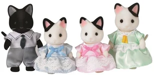 Sylvanian Families Rodzina Kotków z Czarnym Uszkiem 5181 - Figurki dla dzieci - miniaturka - grafika 2